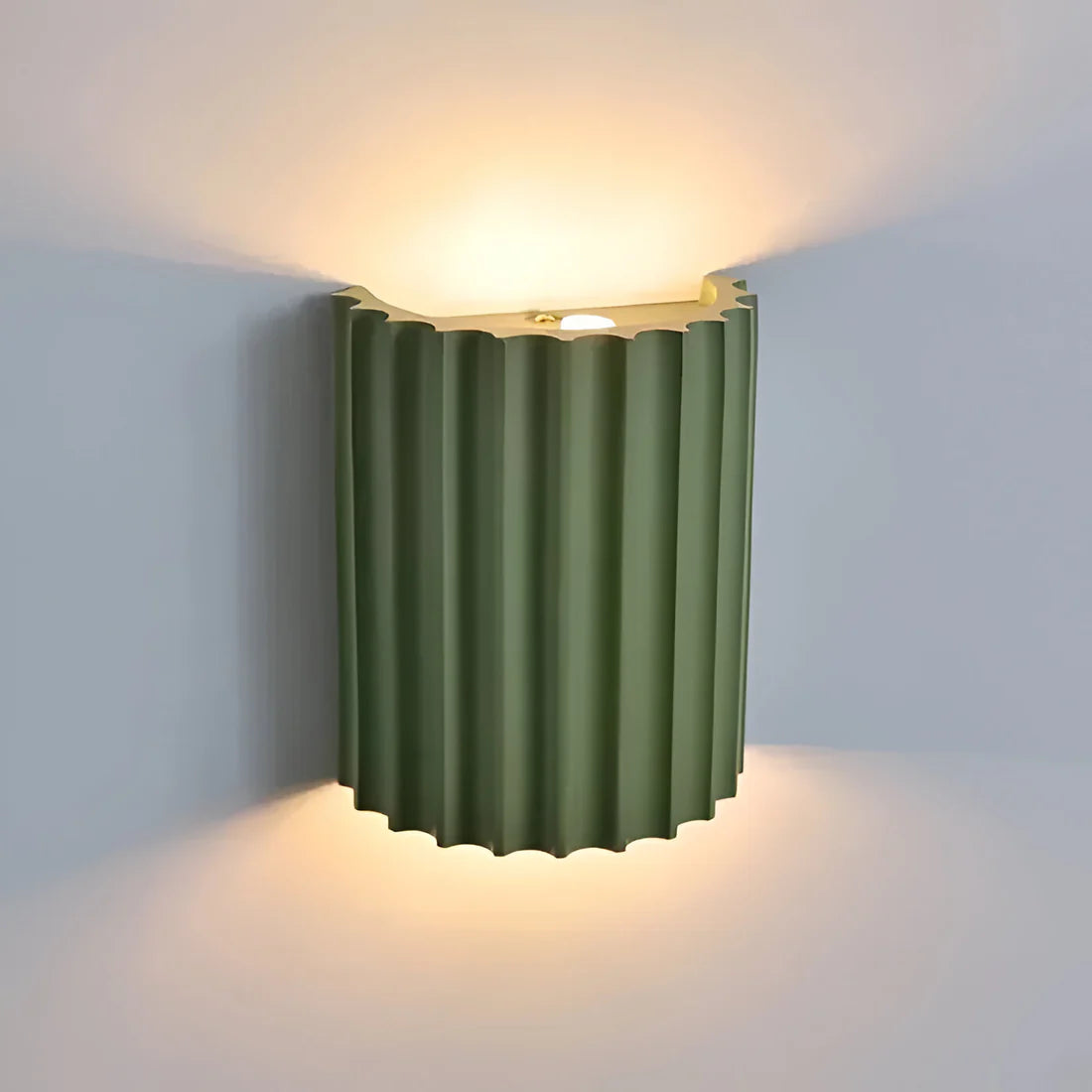 Moderne Wandlamp met Handgemaakt Resin Design