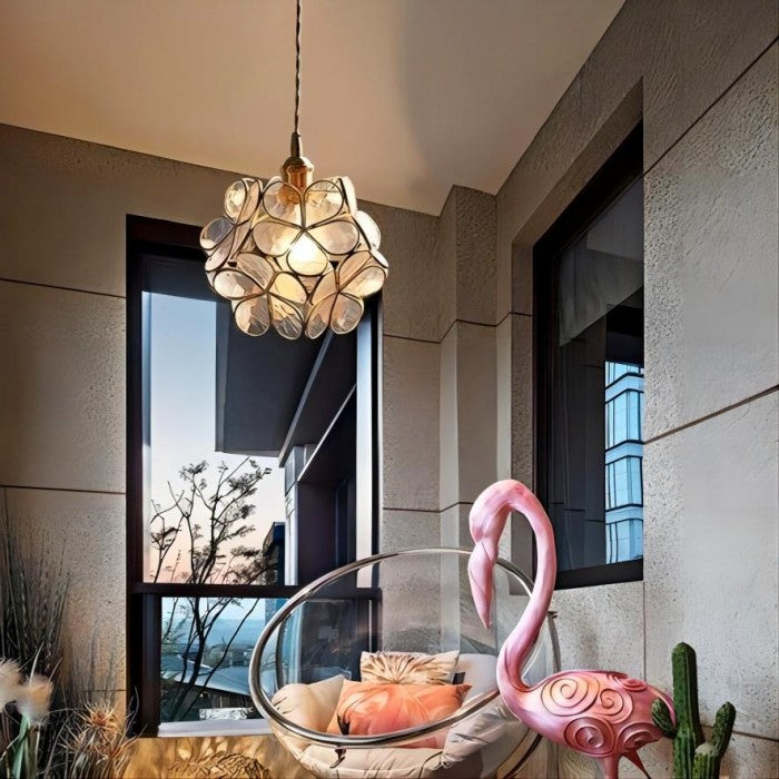 LotusGlow Hanglamp – Bloemvormige Design
