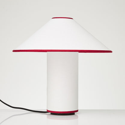Minimalistische Tafellamp met Stoffen Kap