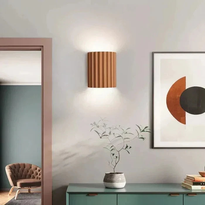 Moderne Wandlamp met Handgemaakt Resin Design