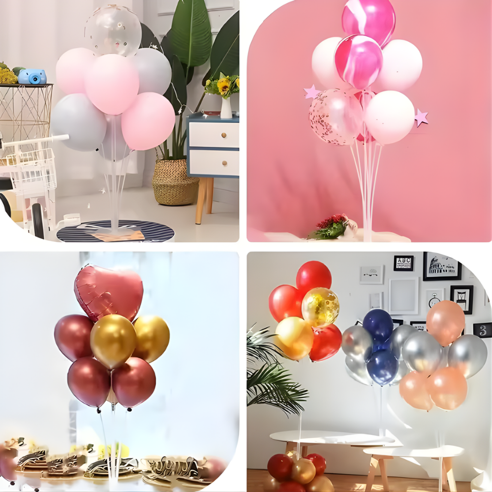 Ballonnen Standaard Tafel Decoratie Kunststof Ballonhouder Feest