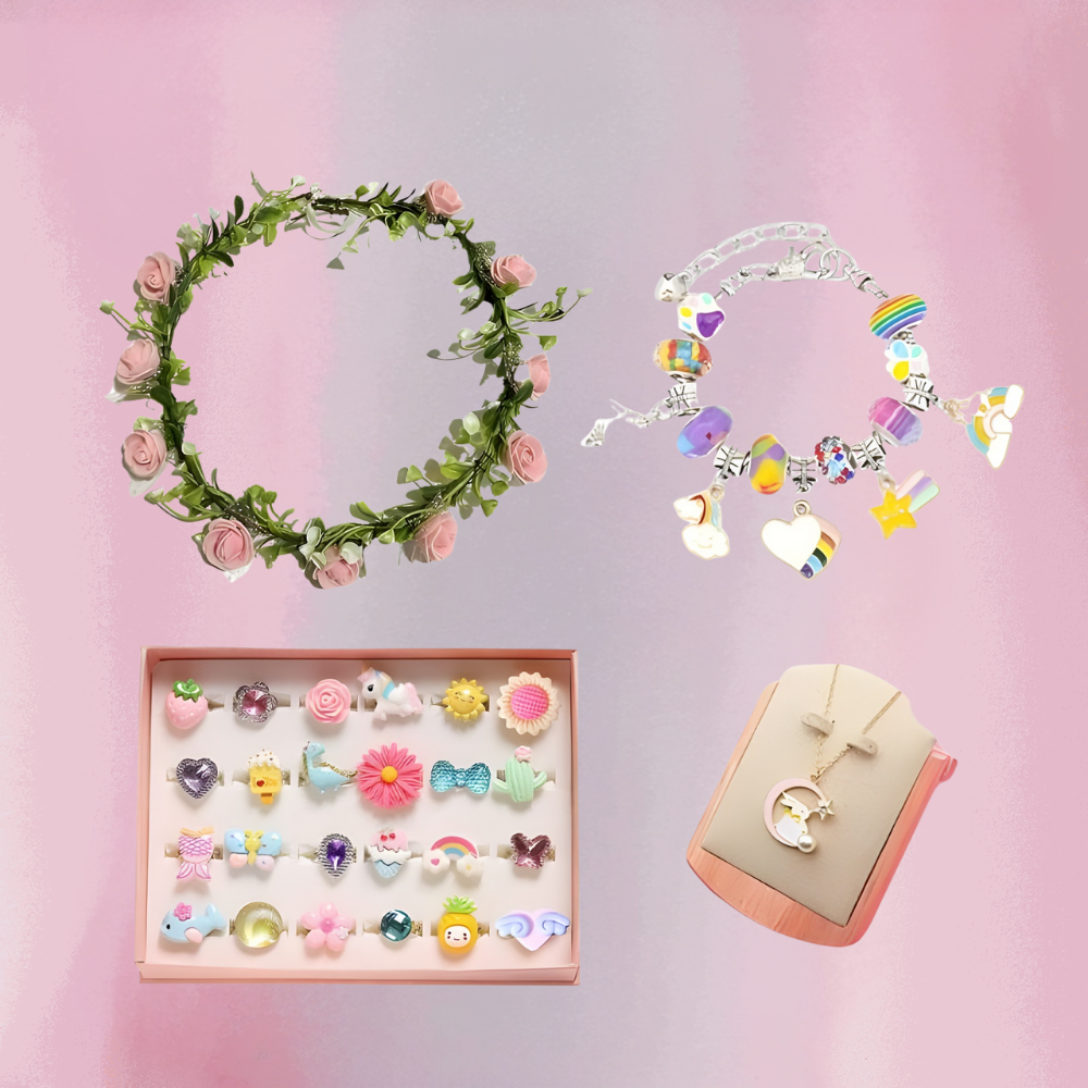 Knutselset Armbandjes Kinderen Creatieve Kralen Bedels
