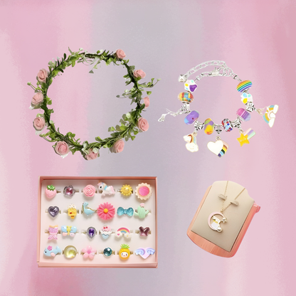 Knutselset Armbandjes Kinderen Creatieve Kralen Bedels