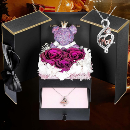 Cadeaubox Eeuwige Rozen Sieraden Geschenk Decoratief