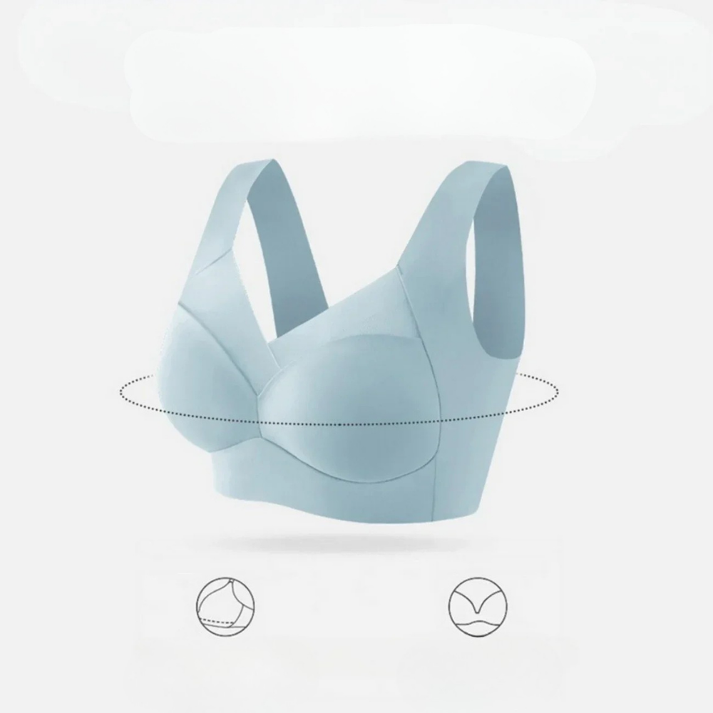 Sport BH Dames Naadloos Push Up Comfort