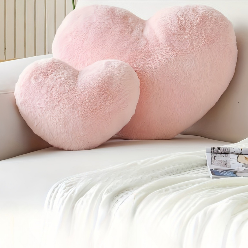 Sierkussen Hartvormig Pluche Decoratief Interieur
