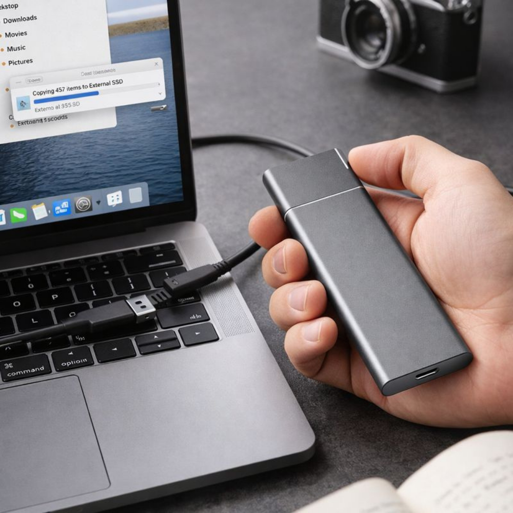 Externe Harde Schijf USB Opslag Snelle Data Overdracht