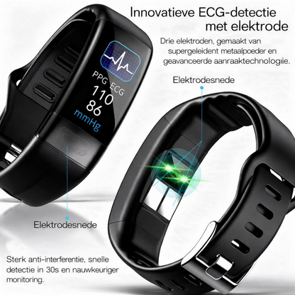 Smartwatch Dames Heren Gezondheid Fitness Tracker