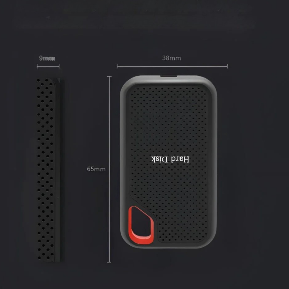 Externe SSD Opslag Portable USB C Snelle Bestandoverdracht