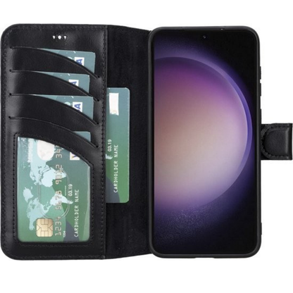 Telefoonhoesje Wallet Leer Pasjeshouder Kickstan