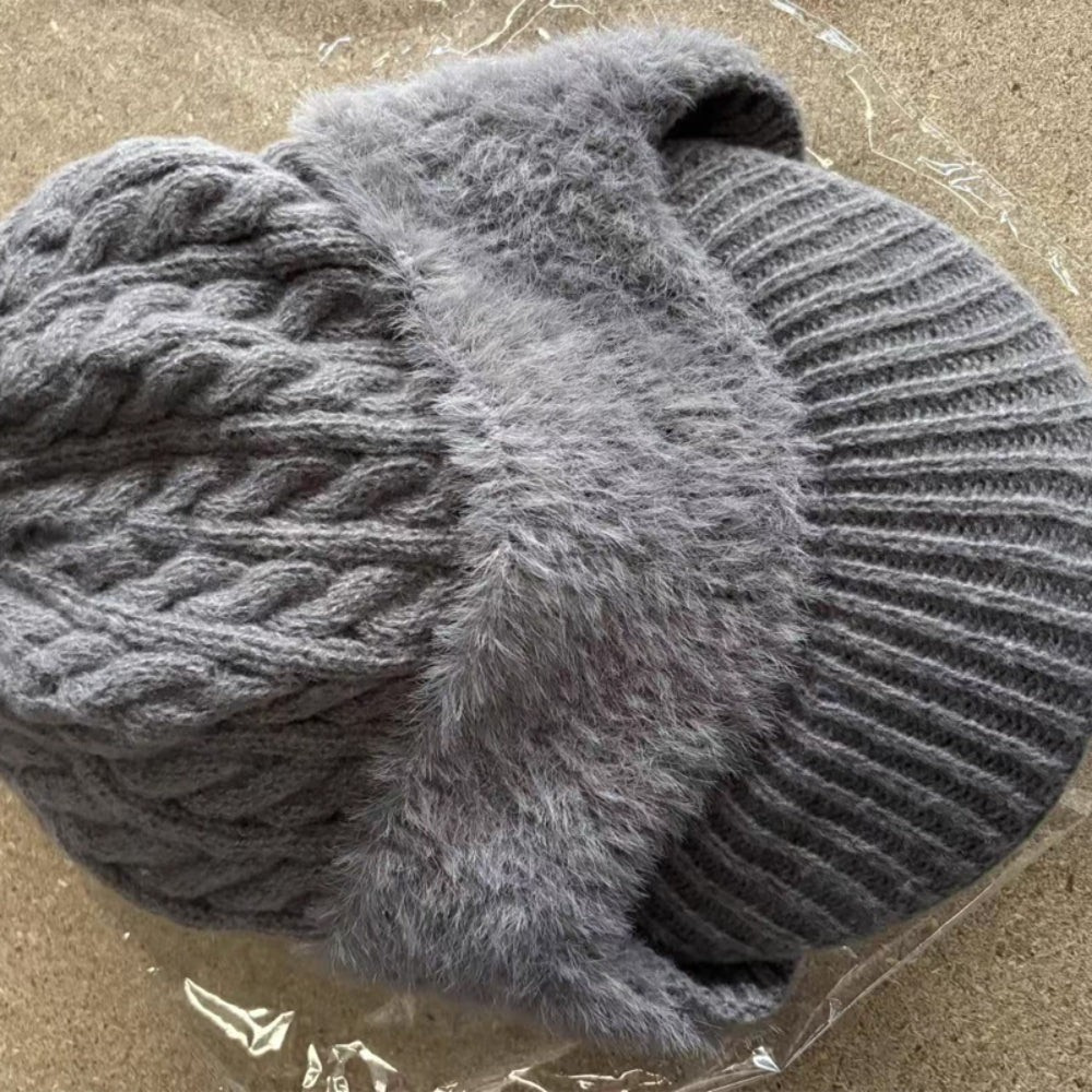 Wintermuts Trapper Oorflappen Gebreide Outdoor Muts