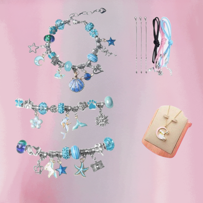 Knutselset Armbandjes Kinderen Creatieve Kralen Bedels