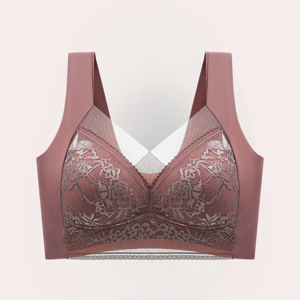 Beha Dames Naadloos Push Up Kant Comfort