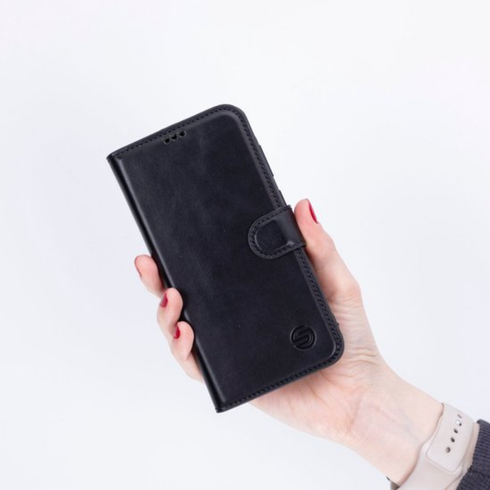 Telefoonhoesje Wallet Leer Pasjeshouder Kickstan