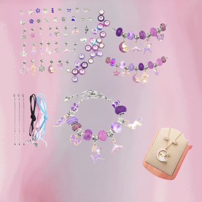 Knutselset Armbandjes Kinderen Creatieve Kralen Bedels