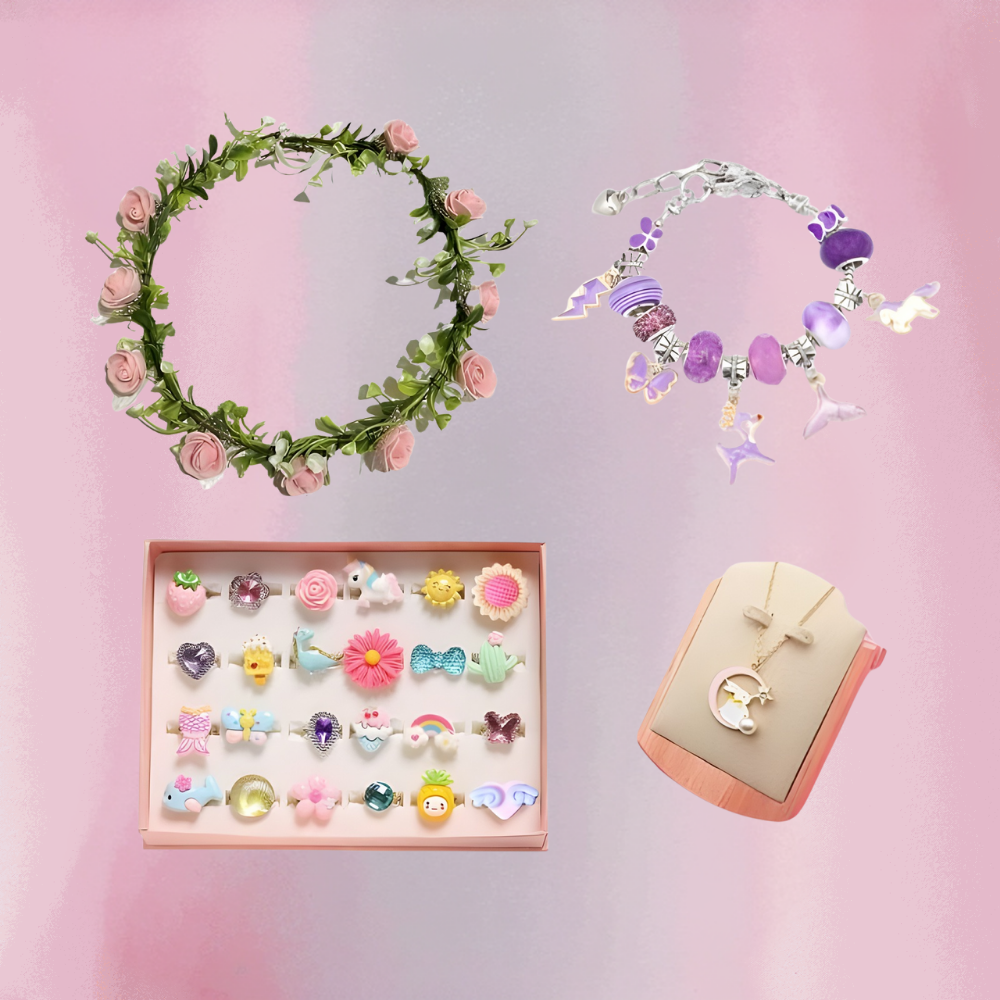 Knutselset Armbandjes Kinderen Creatieve Kralen Bedels