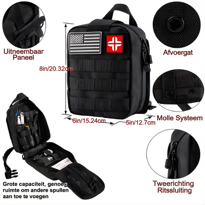 EHBO Kit Outdoor Survival Noodset Molle Rugtas Camping