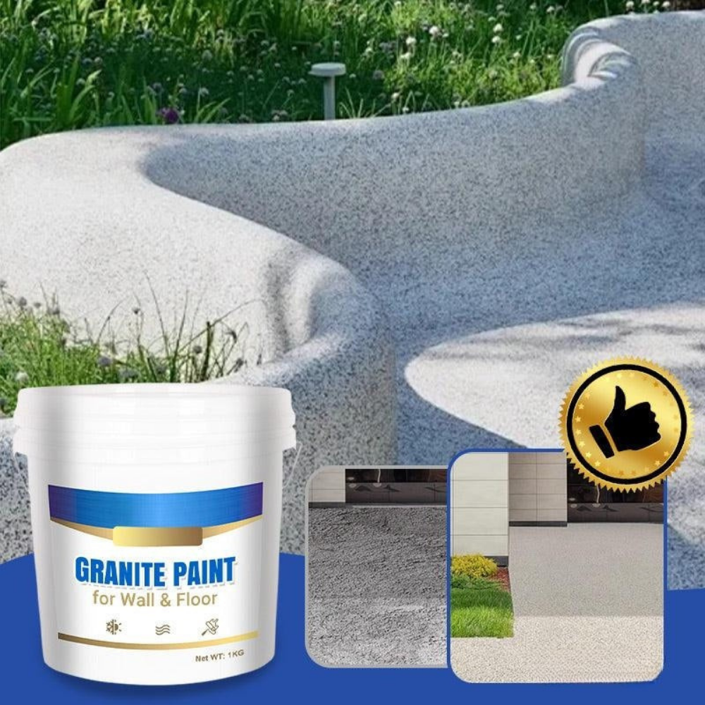 Muurverf Waterdicht Granietlook Beton Coating