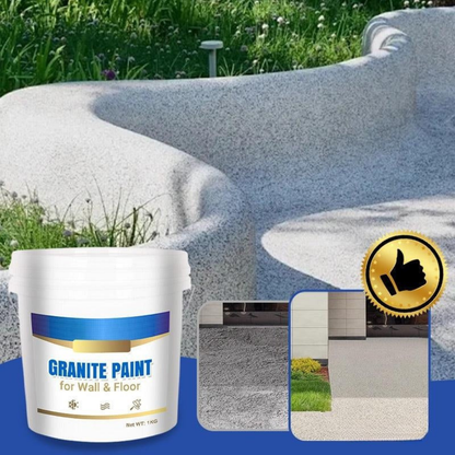 Muurverf Waterdicht Granietlook Beton Coating
