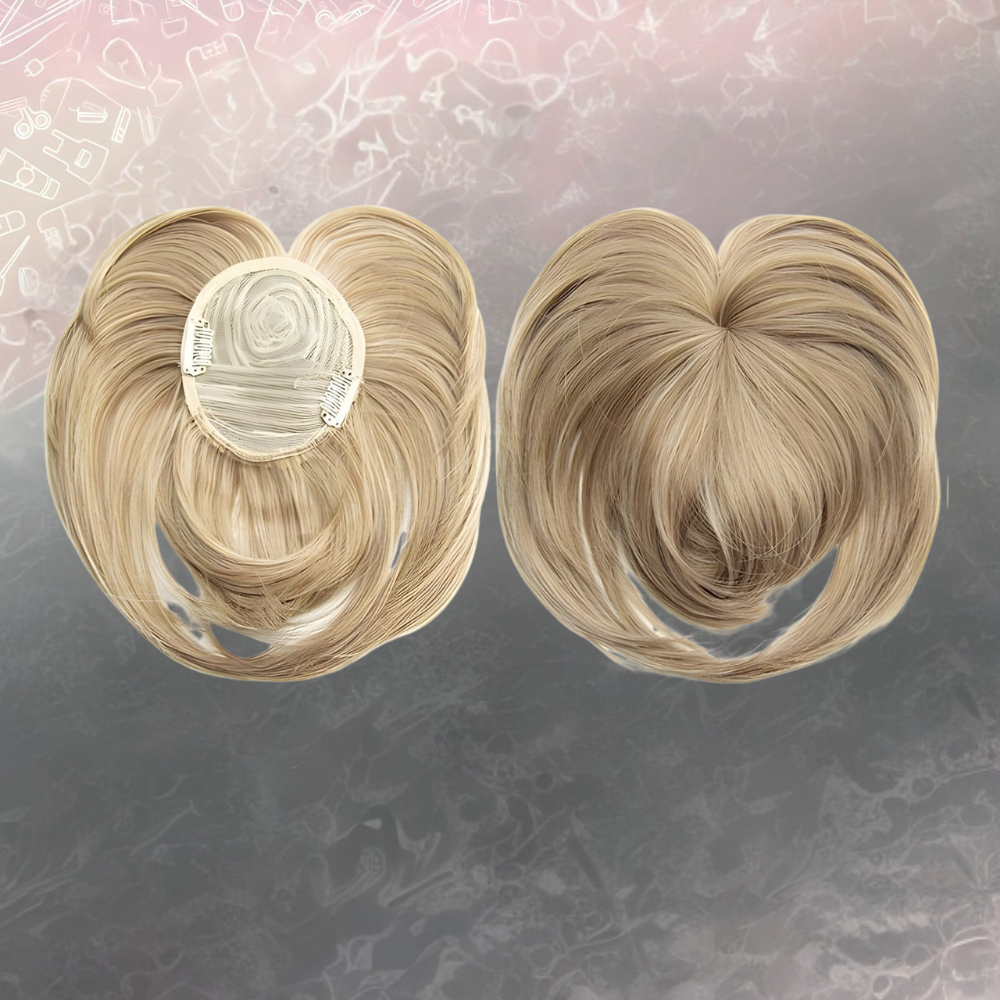 Haarstukje Haar Topper Clip Natuurlijk Volume Haarstuk
