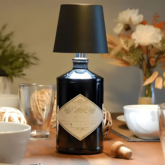 Tafellamp Fleslamp Draadloos Metaal Dimbaar LED Licht