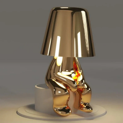Tafellamp Sculptuur Goud Touch Dimbaar Draadloos Design