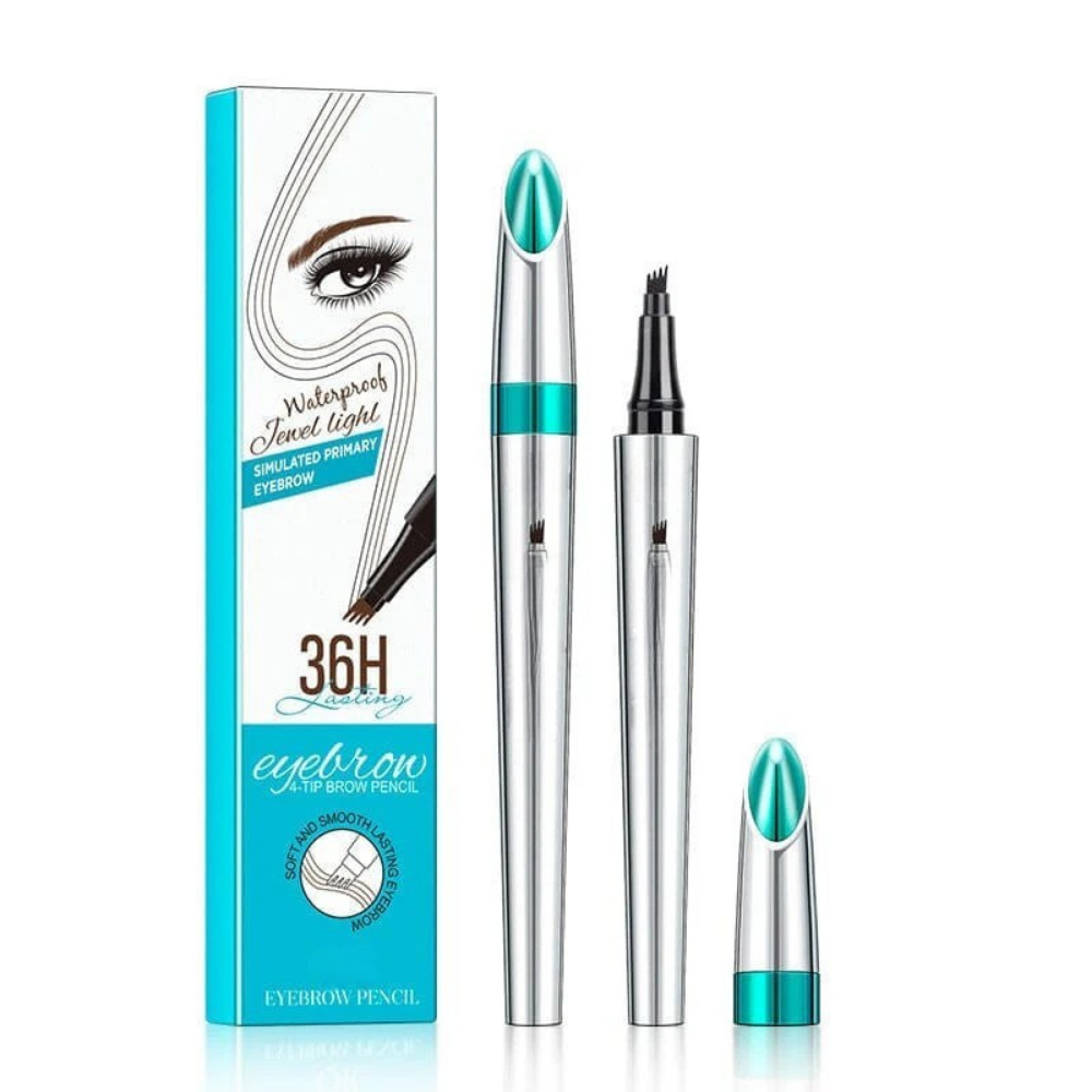 Wenkbrauw Make-up Microblading Pen 4-Punt Tip Waterdicht
