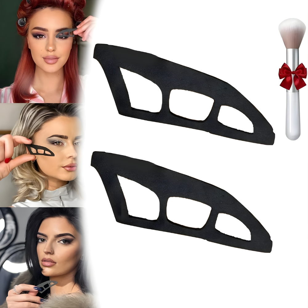 Oogschaduw Sjabloon Make Up Applicator Tool