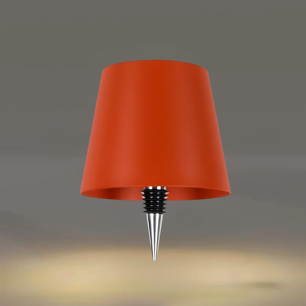 Tafellamp Fleslamp Draadloos Metaal Dimbaar LED Licht