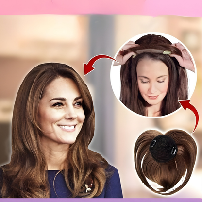 Haarstukje Haar Topper Clip Natuurlijk Volume Haarstuk