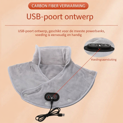 Nekmassage Apparaat Warmte Schouder Massage