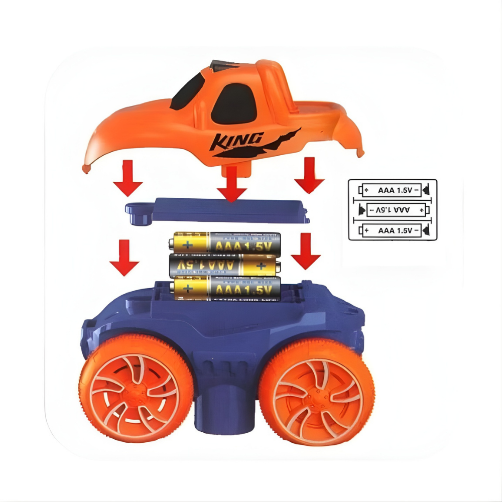 Speelgoed Racebaan Flexibel Looping Stuntauto Set