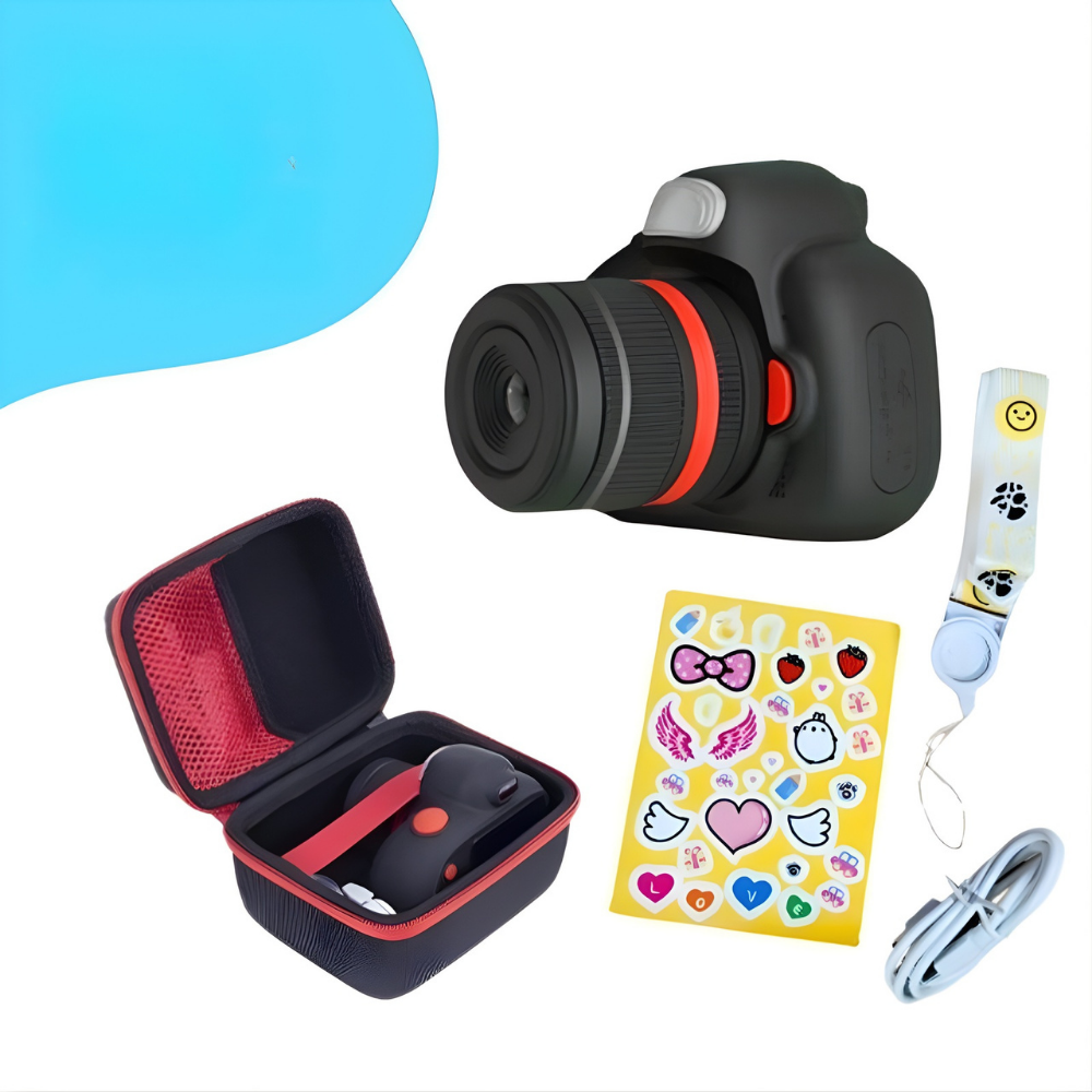 Digitale Kinder Camera Dubbele Lens Kindvriendelijk Ontwerp