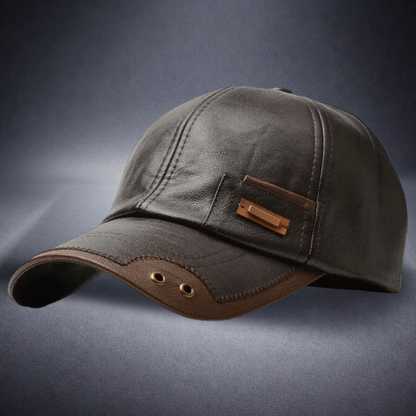 Baseball Cap Winter Leer Fleece Winddicht