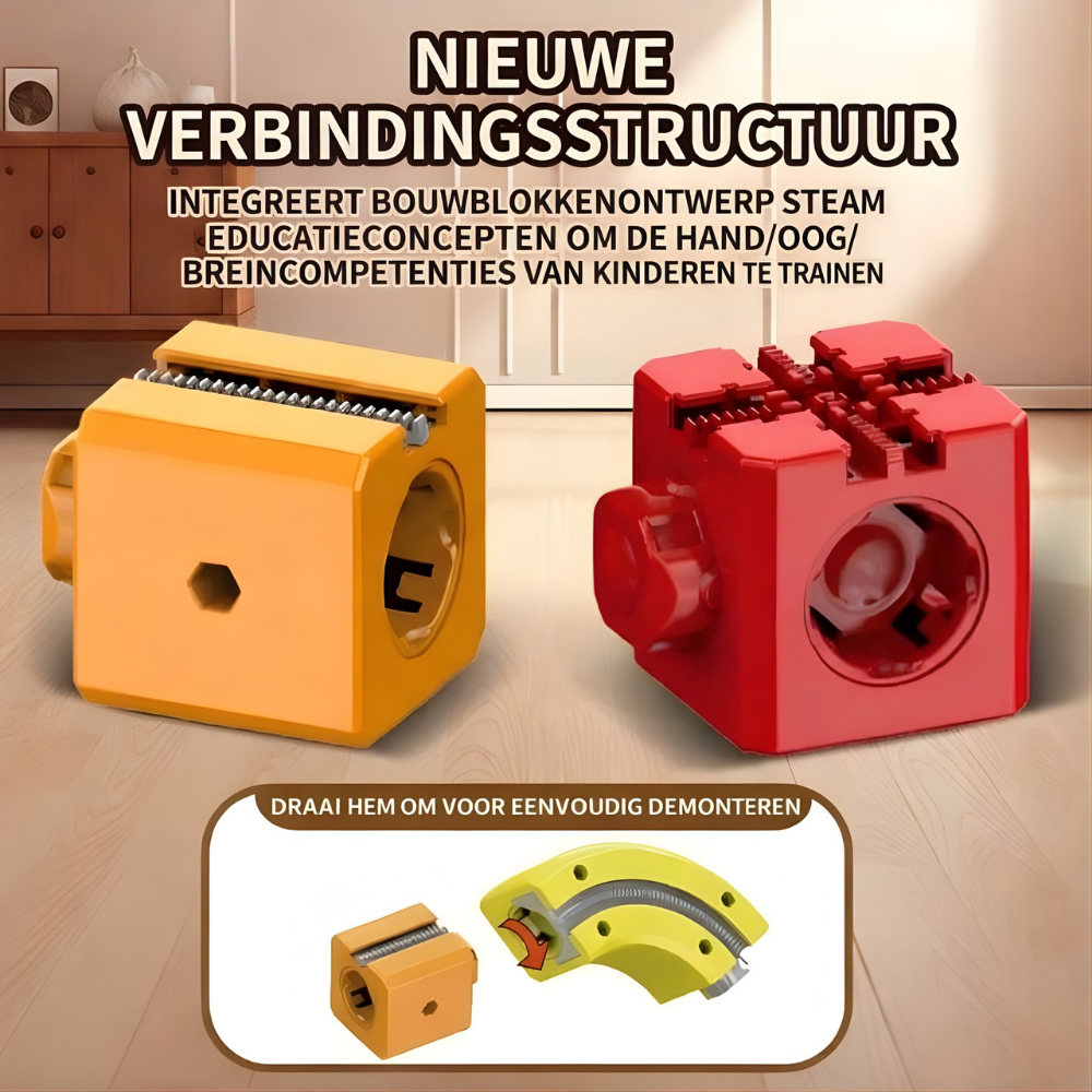 Magnetische Bouwstenen Speelgoed Racebaan Educatief Constructiespel