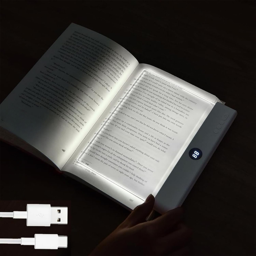LED Leeslamp Boek Oplaadbaar Draagbaar Nachtlamp