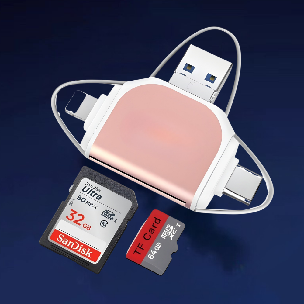 Kaartlezer USB C SD Micro SD Snelle Data Overdracht Adapter