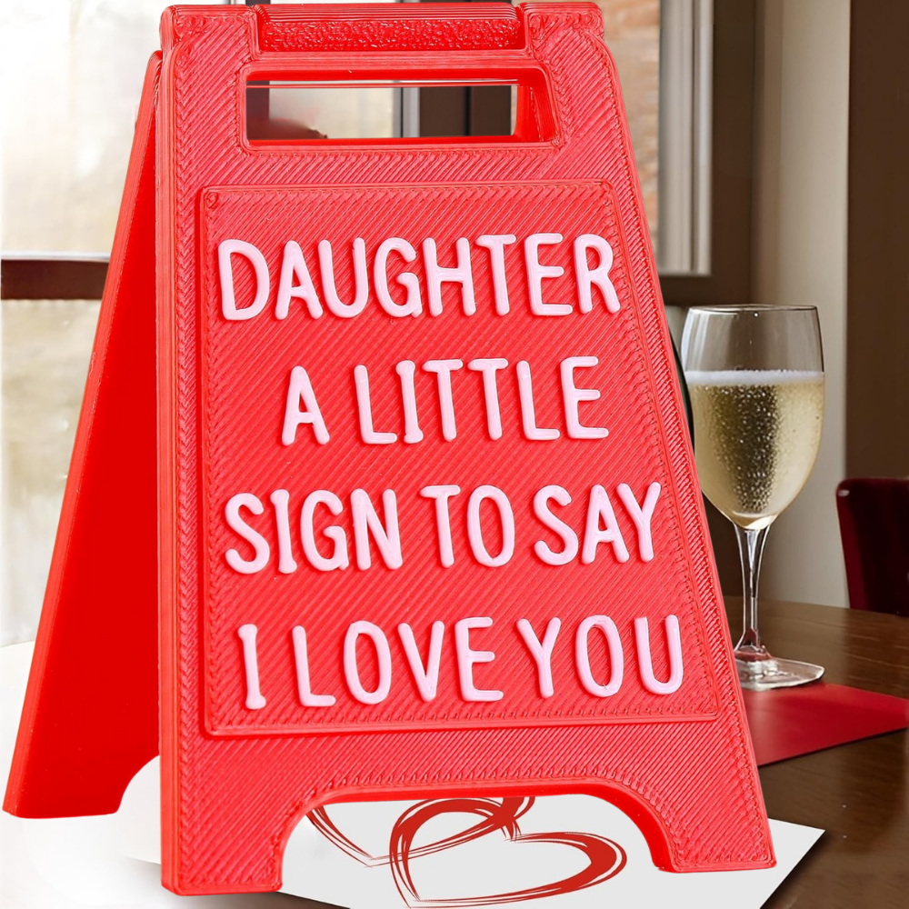Cadeau Liefdesbordje Mini Opvouwbaar Tafel Decoratie
