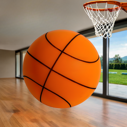 Basketbal Stil Trainingsbal Indoor Geluidloze PU Sportbal