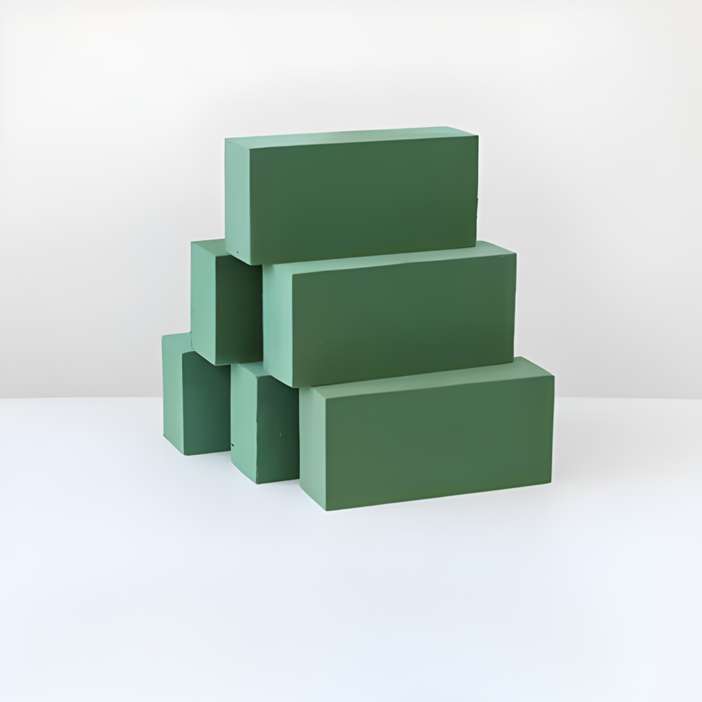 Bloemschikken Bloemschuim Blokken Groen Waterabsorberend Florist