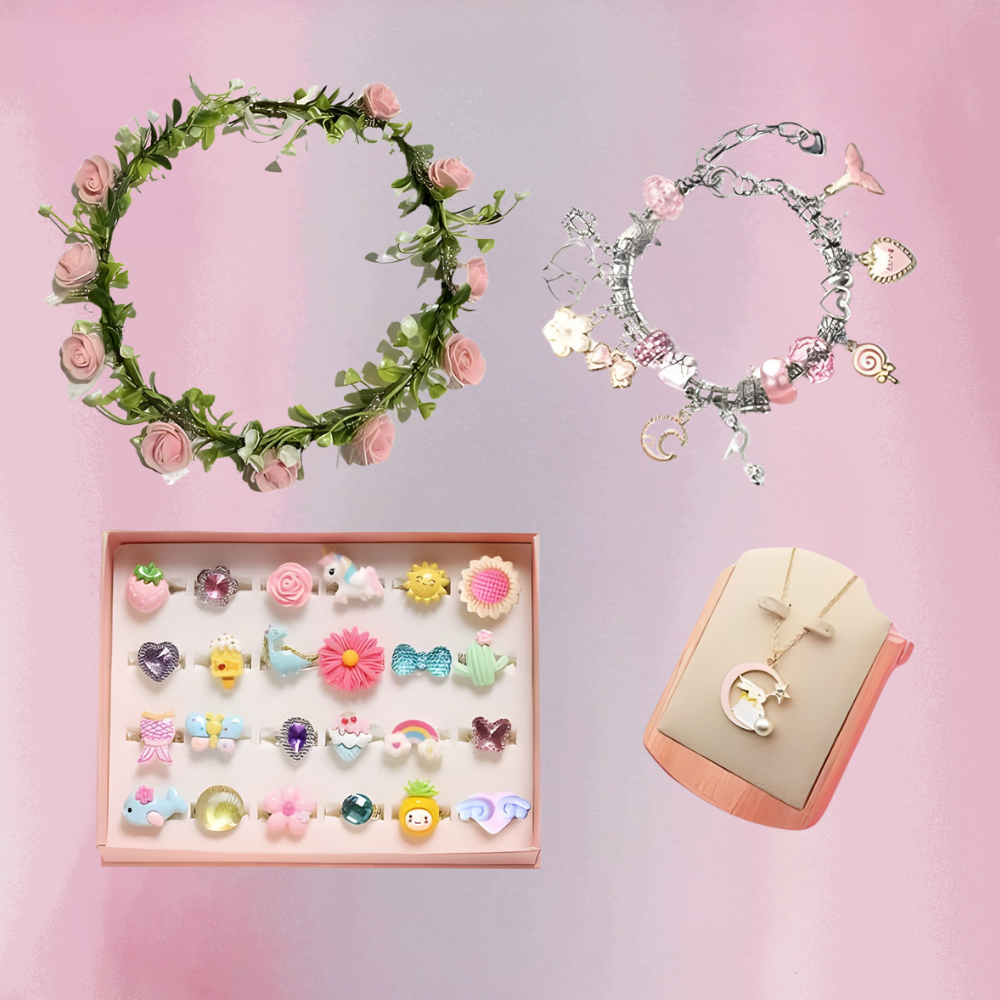 Knutselset Armbandjes Kinderen Creatieve Kralen Bedels
