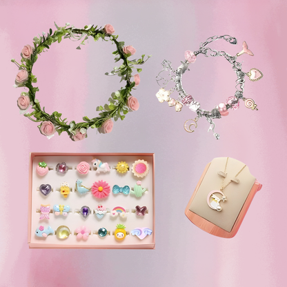Knutselset Armbandjes Kinderen Creatieve Kralen Bedels