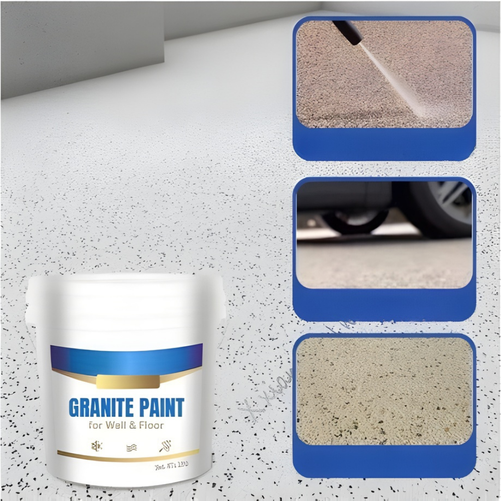 Muurverf Waterdicht Granietlook Beton Coating