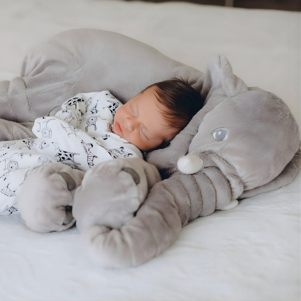 Knuffel Baby Zachte Olifant Pluche Knuffelkussen Slaapmaatje