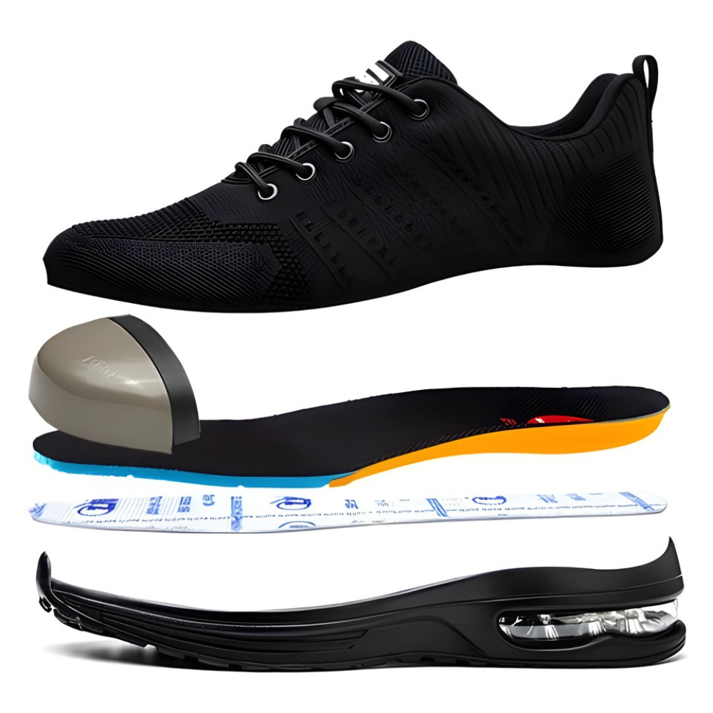 Veiligheidsschoenen Dames Stalen Neus Antislip Werk Schoenen