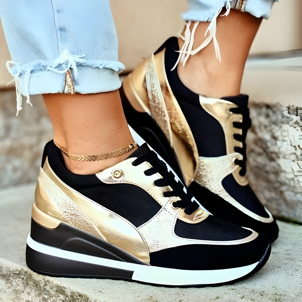 Sneakers Dames Platform Schoenen Comfort Orthopedisch Veters