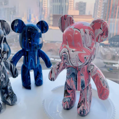 Wall Art Moderne Vinyl Teddy Decoratie Beeld