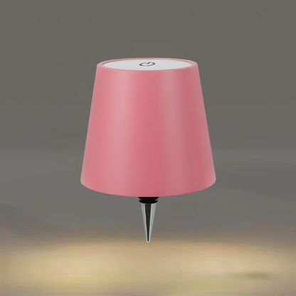 Tafellamp Fleslamp Draadloos Metaal Dimbaar LED Licht
