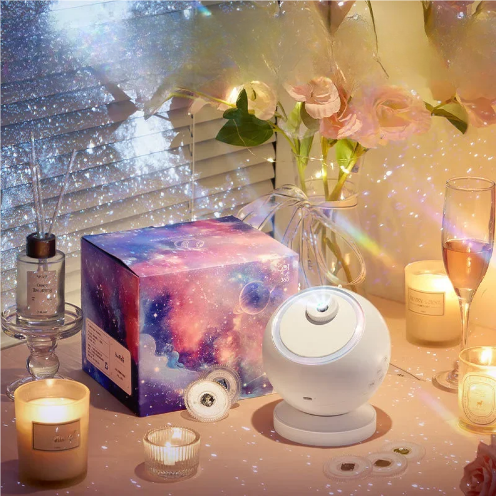 Nachtlamp Projector Galaxy Sterren Bluetooth Slaapverlichting