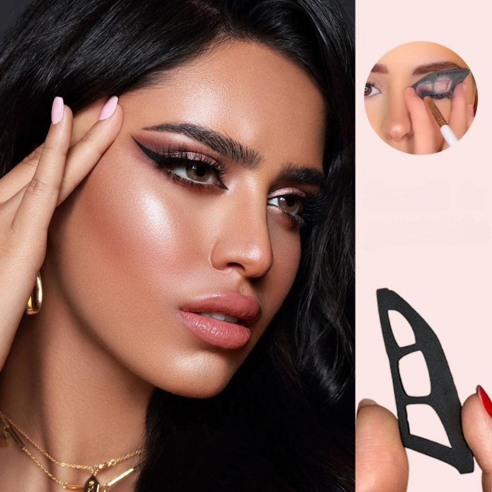 Oogschaduw Sjabloon Make Up Applicator Tool